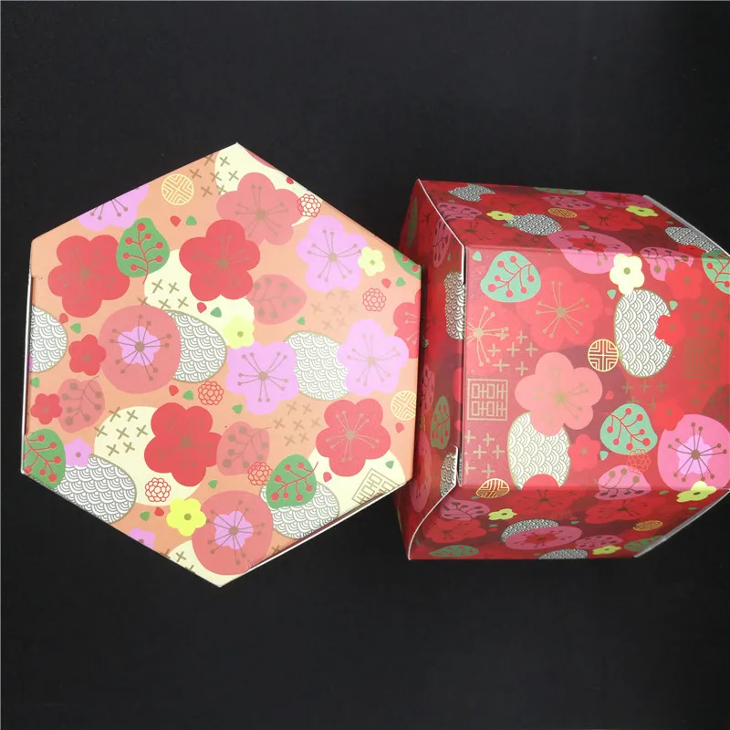 Шестигранная стандартная Подарочная коробка 5 шт. контейнер для конфет детской