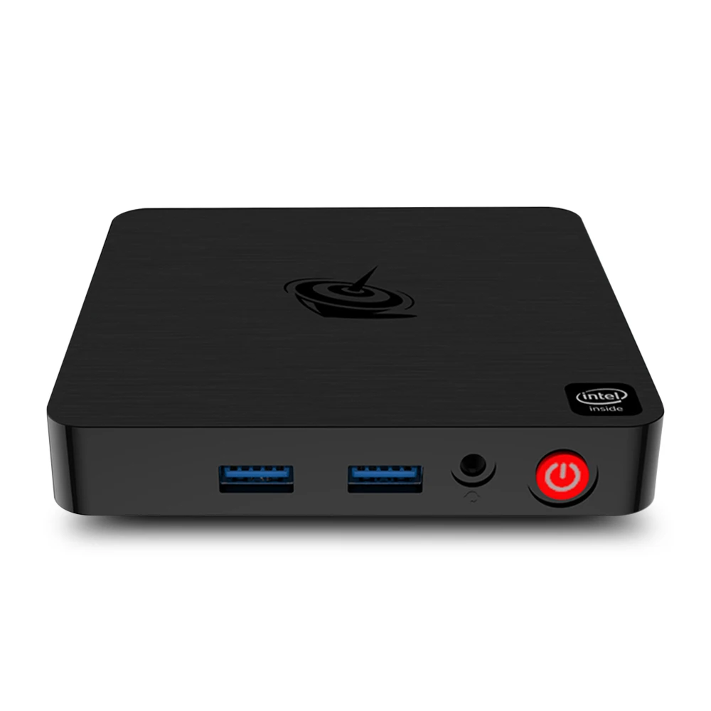 Настольный мини ПК Beelink T4 Intel Atom Quad Core 4K HD 4 Гб + 64 ГБ 2 ГГц 5 8 Wi Fi 1000M BT4.0 поддержка HDMI