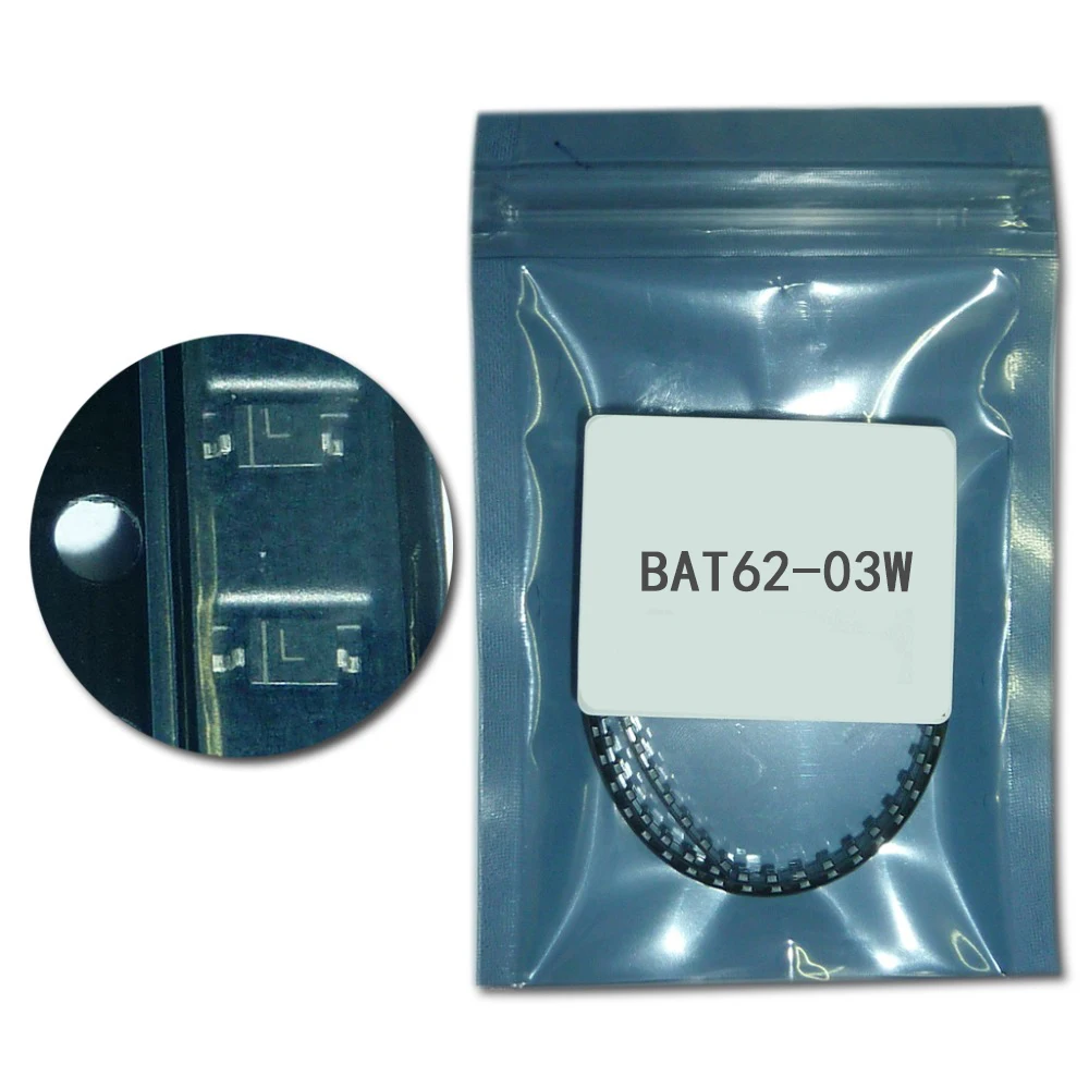 10 шт./лот BAT62 03W с барьером Шоттки Диоды для подавления переходных скачков