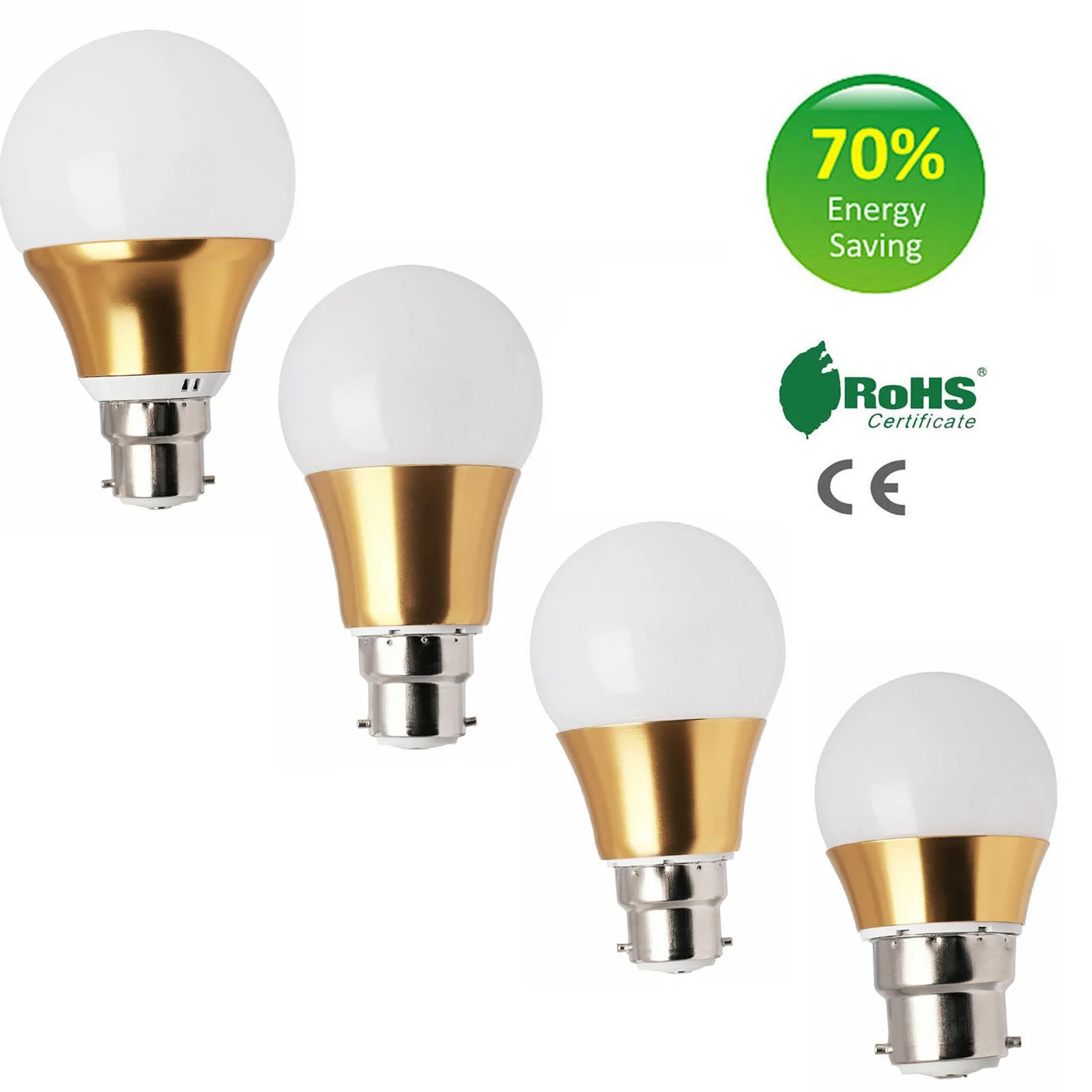 3 Вт 5 7 9 Диммируемый светодиодный светильник B22 BC байонетный свет AC 220 В лампы для