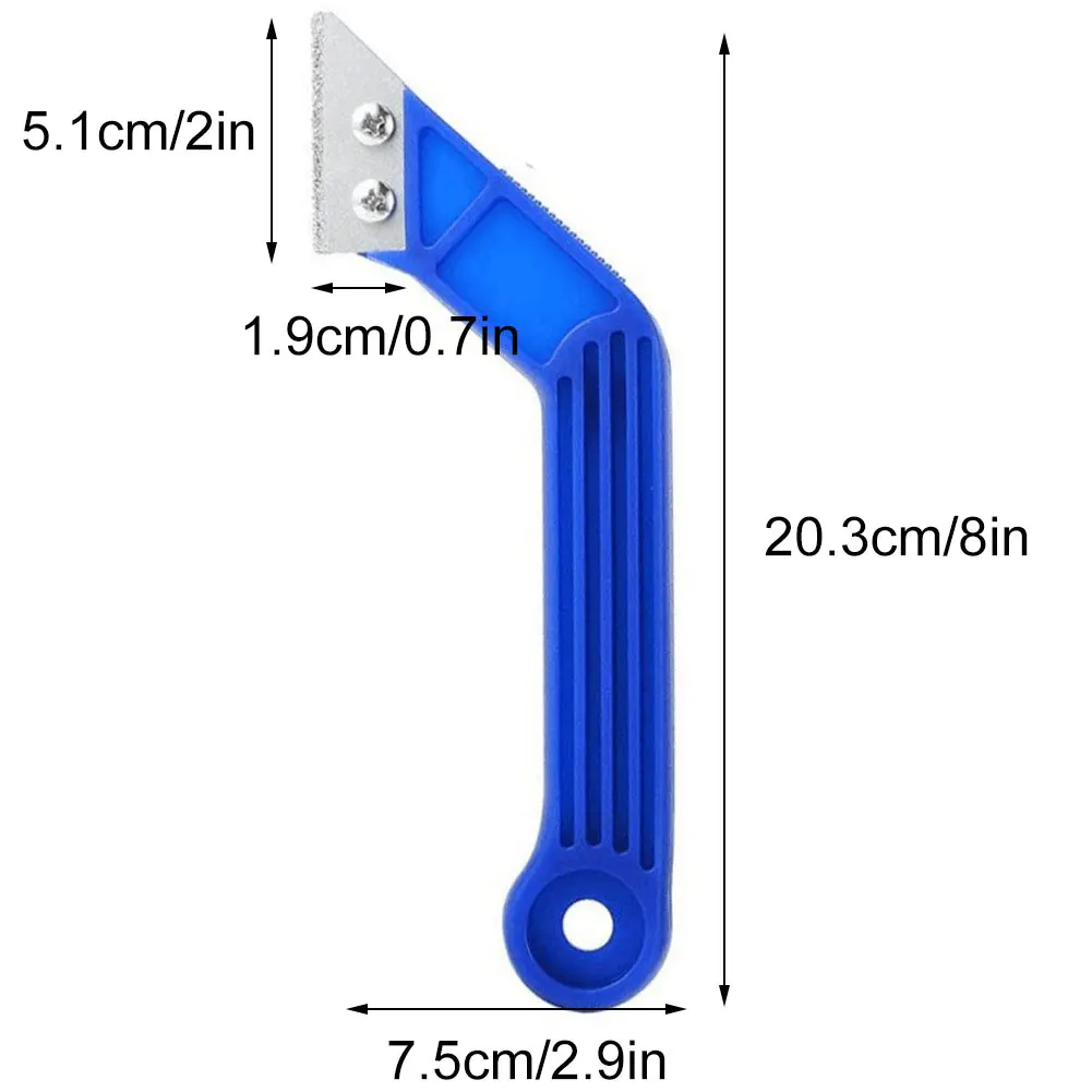

Hot Sale 2 Pcs / Set Mini Handmade Tools Joint Scraper Utility Practical Floor Cleaner Tile Cleaner Surface Glue Residual Shovel