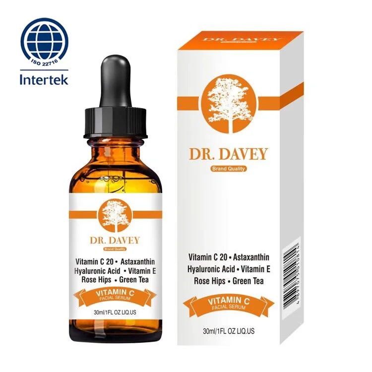 DR.DAVEY уход за кожей Витамин С 20 астаксантин Гиалуроновая Кислота Е шиповник
