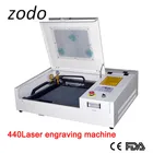 ZD440 40 Вт CO2 лазерный гравировальный режущий станок Настольный лазерный гравер и резак мини-лазер для детской лазерной лампы 220 В110 В USB поддержка CE
