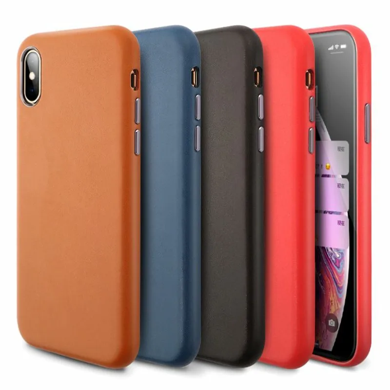 Новый высококачественный Роскошный кожаный чехол для мобильного телефона IPhone X XR