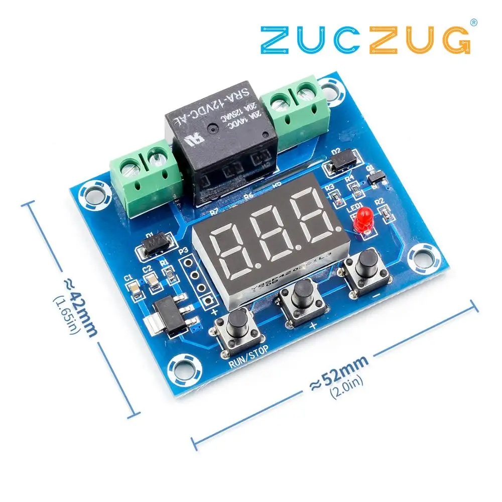 XH-M663 модуль таймера/плата переключателя обратного отсчета/модуль 0-999 минут с