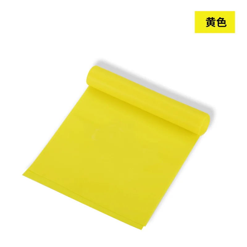 

Yoga Pilates Stretch Resistance Band Exercise Fitness Band Training Elastic Exercise Fitness Rubber 150cm natural rubber Gym