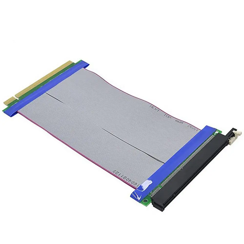 Компьютер Графика карты кабель адаптер Папа-мама PCI-E16X удлинитель кабеля