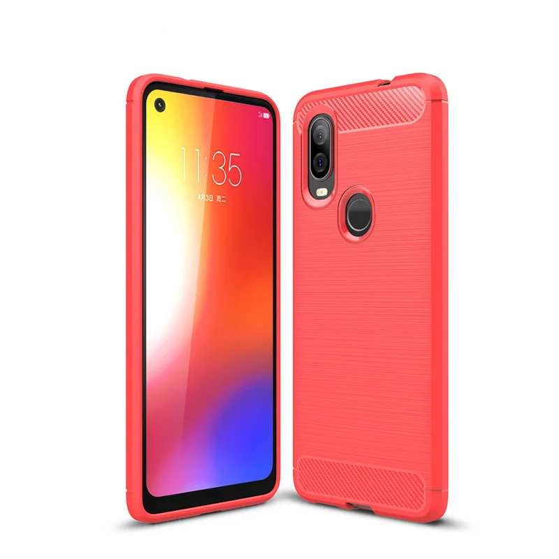 For Moto P40 Case Soft Silicone Anti-knock Bumper Cover Motorola Funda |