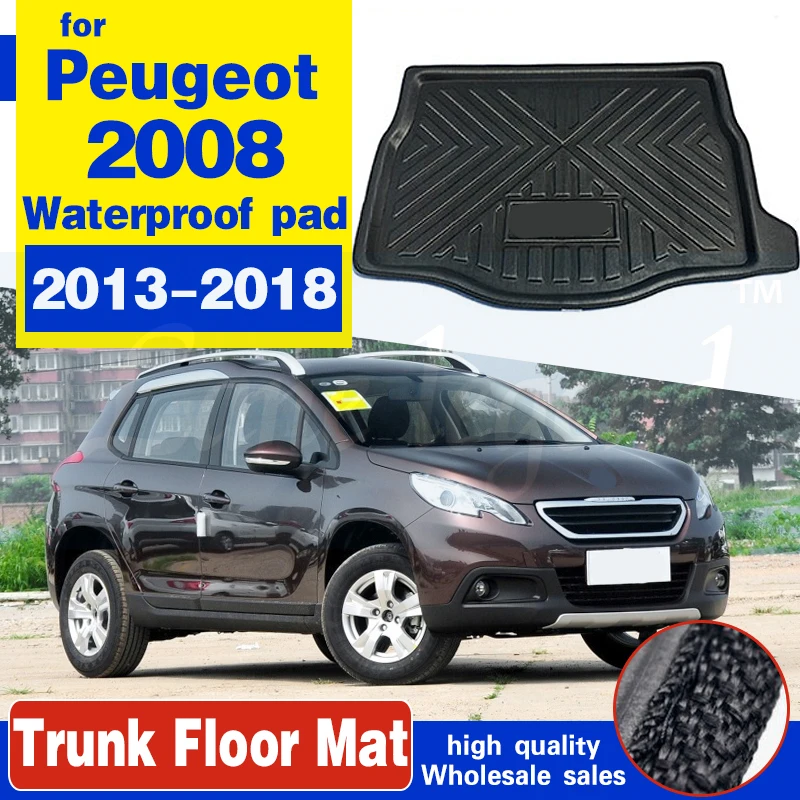 Подходит для Peugeot 2008 2013-2018 задний багажник коврик груза поднос багажника