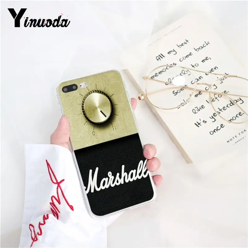Yinuoda гитарный усилитель marshall DIY окрашенный чехол для телефона iPhone 8 7 6 6S X XS MAX 5 5S SE XR
