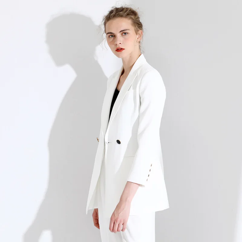 Осень 2019 Новое поступление женские модные маленькие блейзеры простой