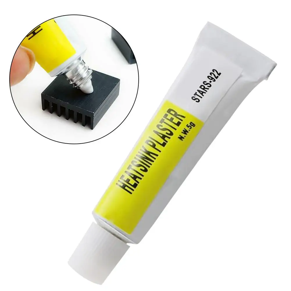 

5g Thermal Conductive Glue Silicone Plaster Viscous Adhesive Cooling Compound For LED GPU Chipset Heatsink