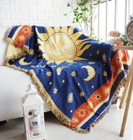 nordic sun god throw blanket for beds sofa cover living room decoration bedspread outdoor picnic blanket leisure sofa towel rug