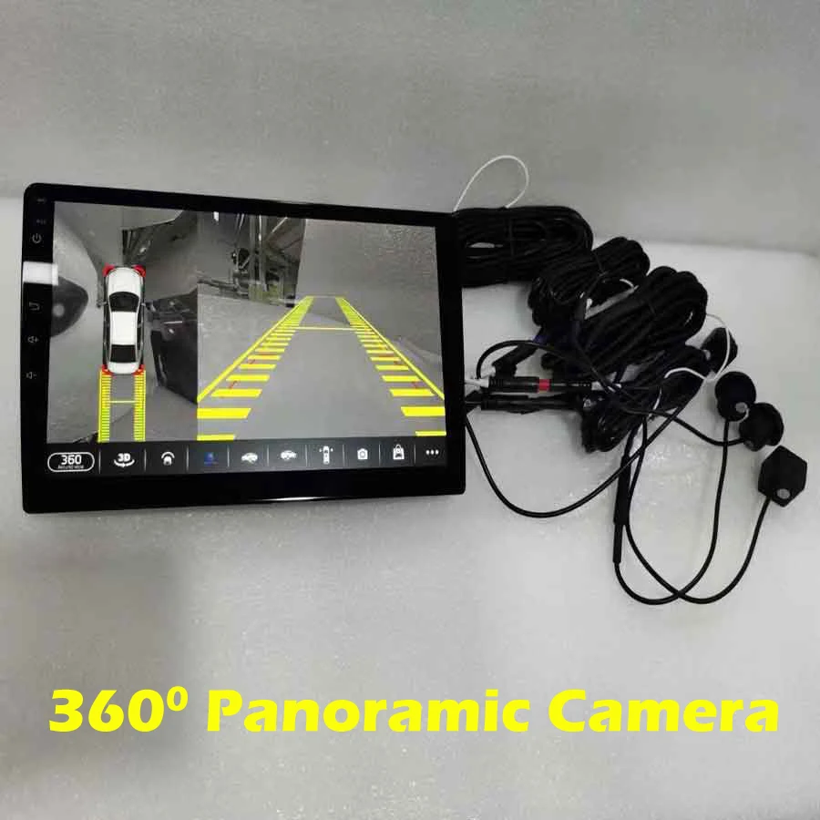 HD 1280*720 360 камера 8G + 128G Android 12 Автомобильный DVD-плеер GPS WIFI Bluetooth 5 0 RDS радио для Toyota Camry