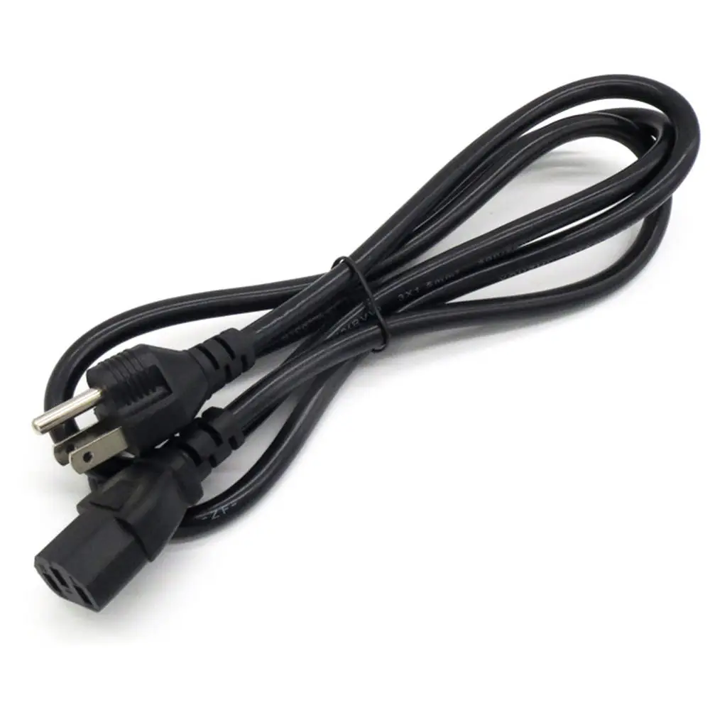 2 сверхмощный ПК нам 3 контактный вправо и влево угловой IEC320 C13 AC Мощность шнур