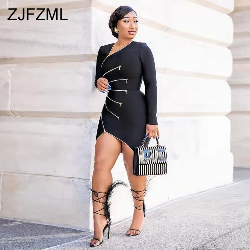 Сексуальное осеннее платье с боковой молнией в стиле пэчворк женское