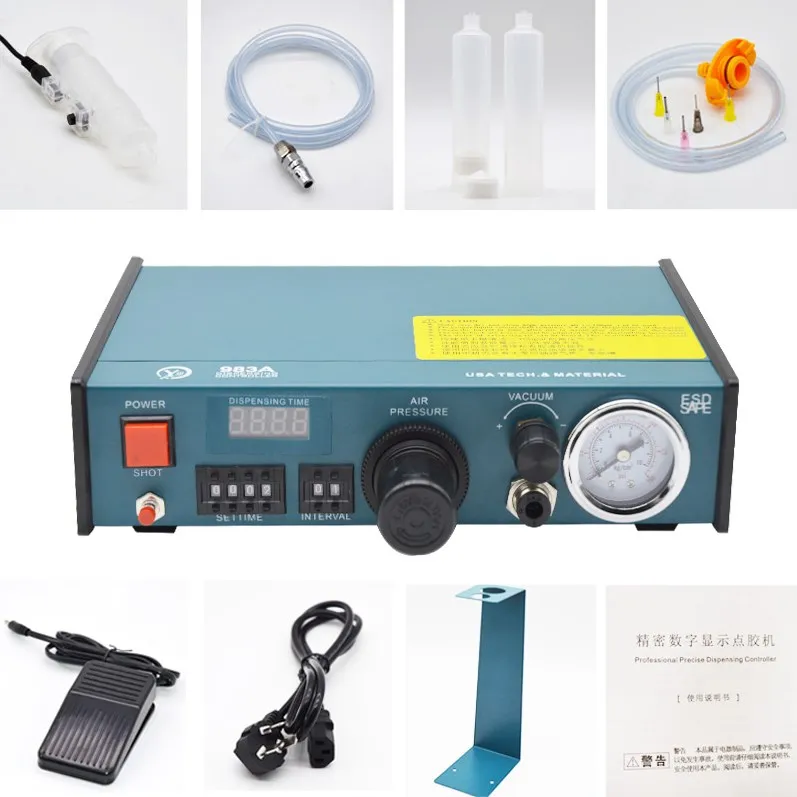 Automatic Glue Machine 983A Epoxy Machine Solder Paste Liquid Controller Liquid Dispenser Tool Machine