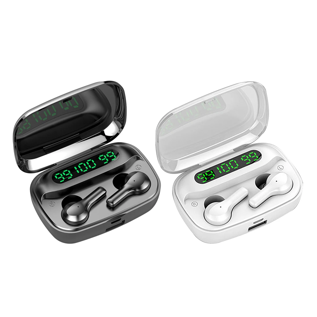 

Wireless Bluetooth Earphone with Microphone Sports Waterproof Wireless Headphones Headsets Touch Control Music Earbuds For Phone