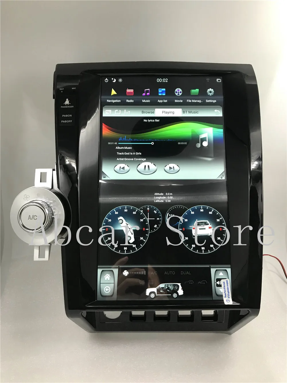 13,6 ''Tesla стиль Android 8,1 HDMI PX6 автомобильный dvd-плеер gps навигация для Toyota tundra Sequoia 2007-2011 головное устройство стерео радио
