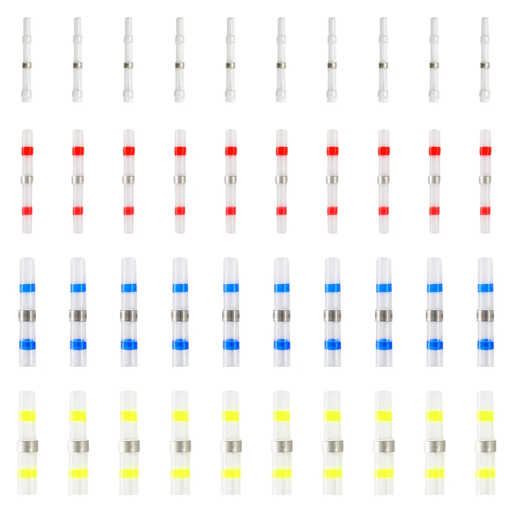 10 шт. практичные электрические водонепроницаемые термоусадочные стыковые