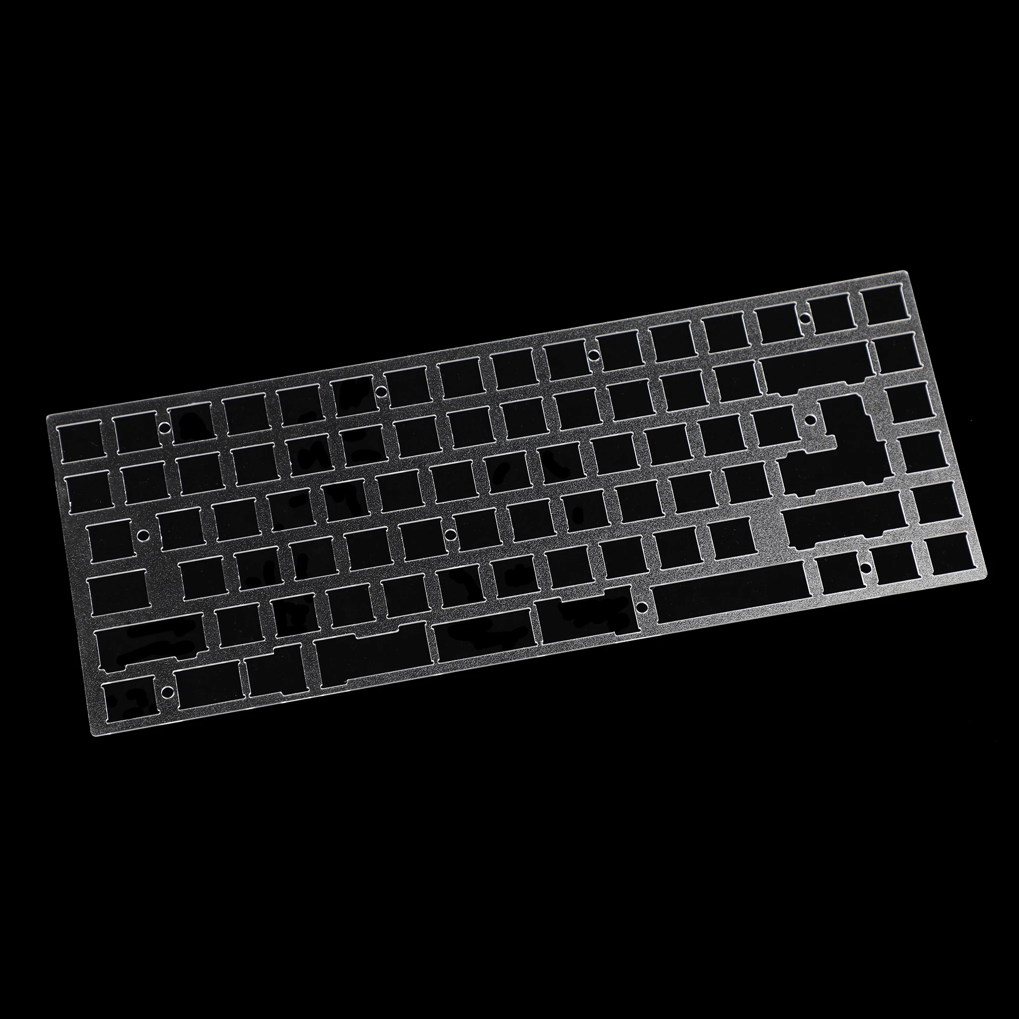 YMDK YMD75 KBD75 V1 V2 PC Plate для 75% 84 клавиатуры ANSI ISO макет |
