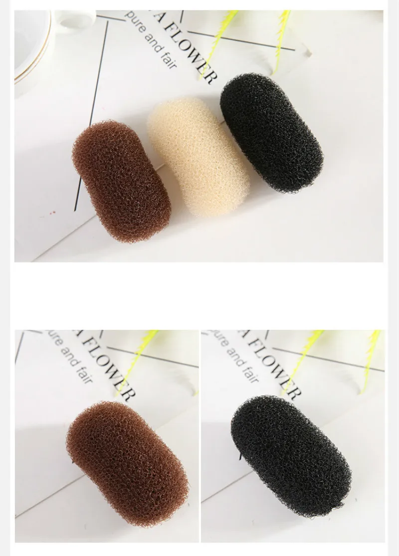 

1PC Hot Sponge Braider Hair Maker Styling Twist Styling Insert Braiders Tool Bun Hair Base Bump Hairpin Ventilation Hair Tool