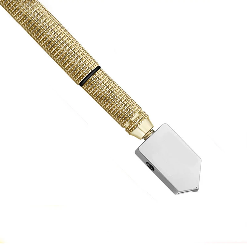 1pcs diamond glass knife with metal handle non-slip for DIY glass, ceramic tile, mirror cutting manual glass tile cutting tool