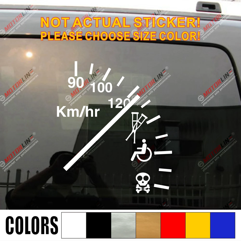 Выберите цвет и размер превышение скорости безопасный предупреждающий Забавный