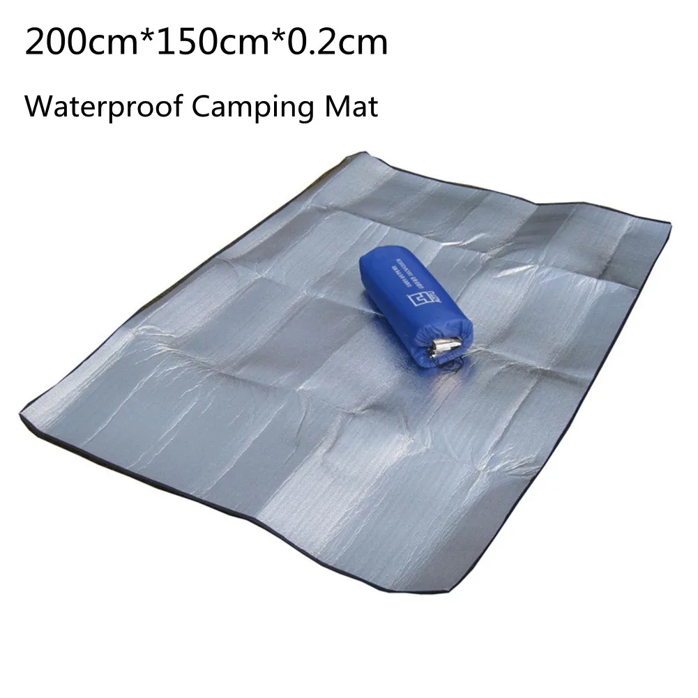 

Waterproof And Double-sided Aluminum Film Picnic Mat Folding Outdoor Beach Tent Ground Sheet For Picnic And Camping Trip