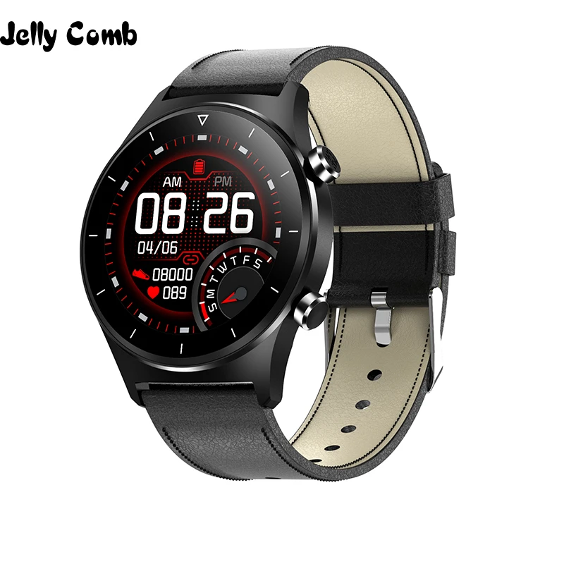 Смарт часы Jelly Comb мужские спортивные водонепроницаемые с поддержкой GPS и