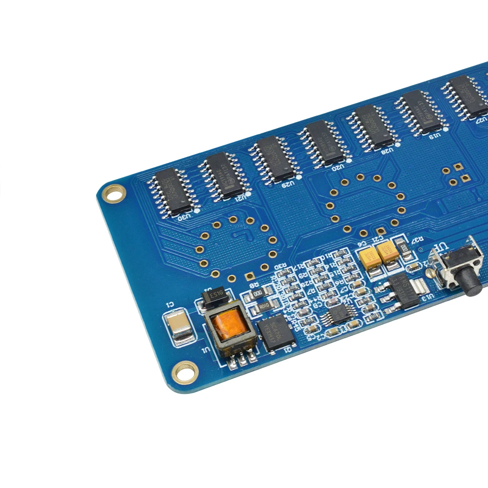 12 В постоянного тока 1A STM8S005 контроль IN14 Nixie трубка цифровые светодиодные часы