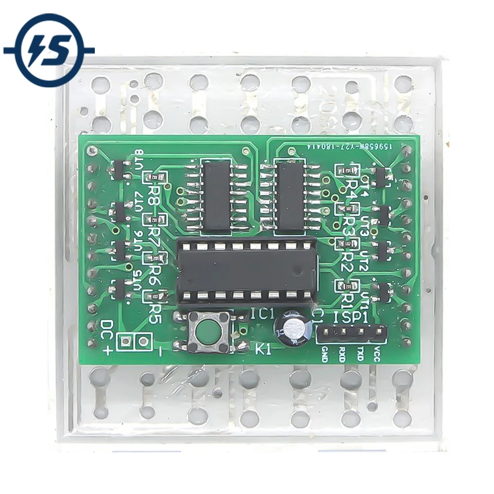 Набор сделай сам 74HC595 красно желтый двухцветный модуль точечной матрицы