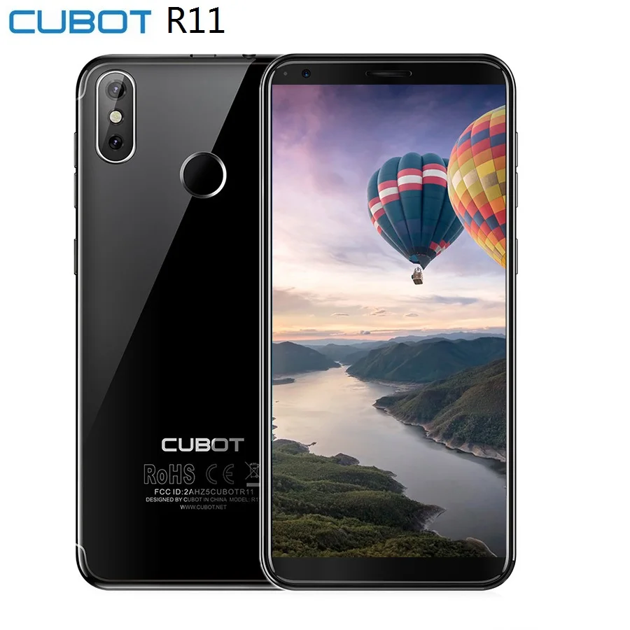 Отремонтированный смартфон CUBOT R11 3g, Android 8,1, 2 Гб ОЗУ, 16 Гб ПЗУ, 5,5 дюймов, MTK6580, 1. 3G Гц, четырехъядерный, отпечаток пальца, мобильные телефоны