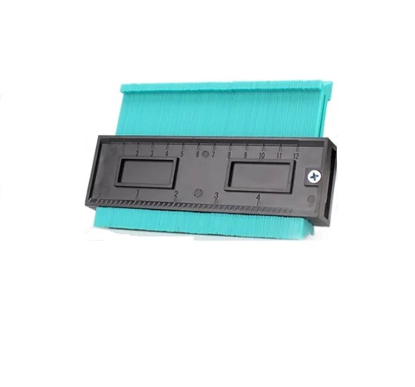 12/14/25cm Irregular Contour Gauge Arc Ruler Plastic Profile Curvature Scale Template Tile Laminate tools | Инструменты