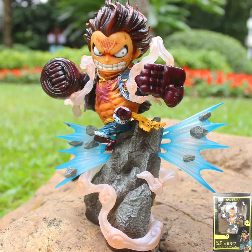

Anime 20cm One Piece KOA Gear Four Monkey D Luffy PVC Figure Collectible Model Toys Gift