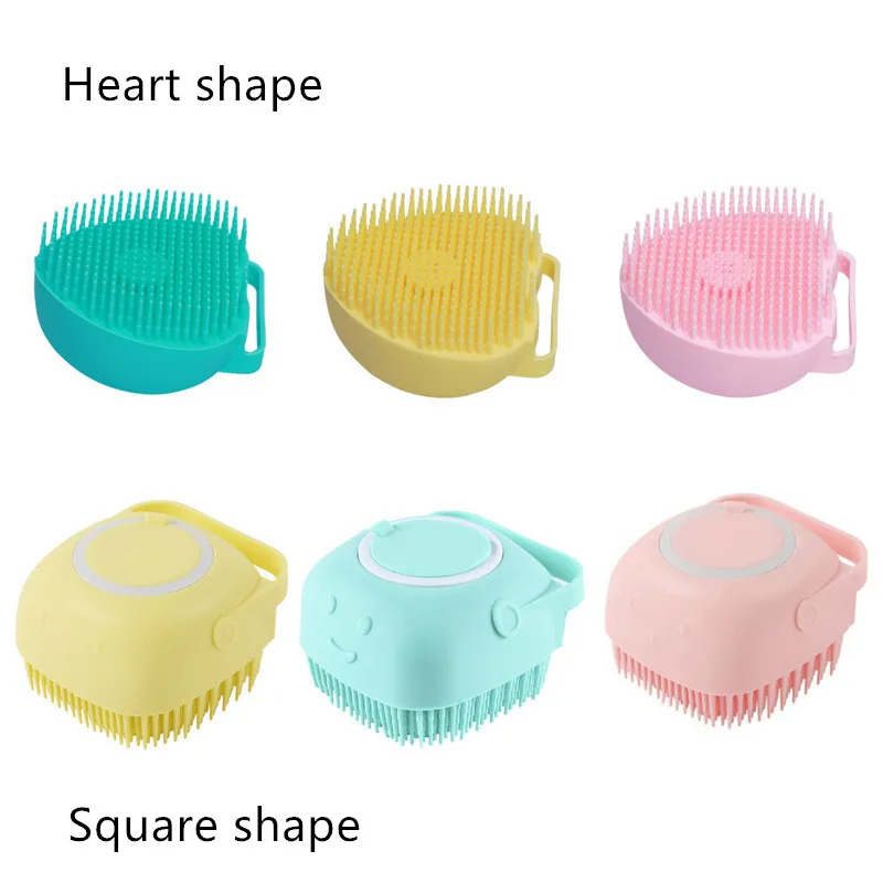 Силиконовая щетка для мытья домашних питомцев собак шампуня| |