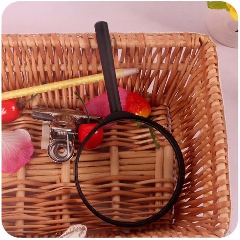 5X60 мм Лупа Ручной для чтения увеличительное стекло ювелирные изделия в виде объектива лупа Zoomer 1 шт