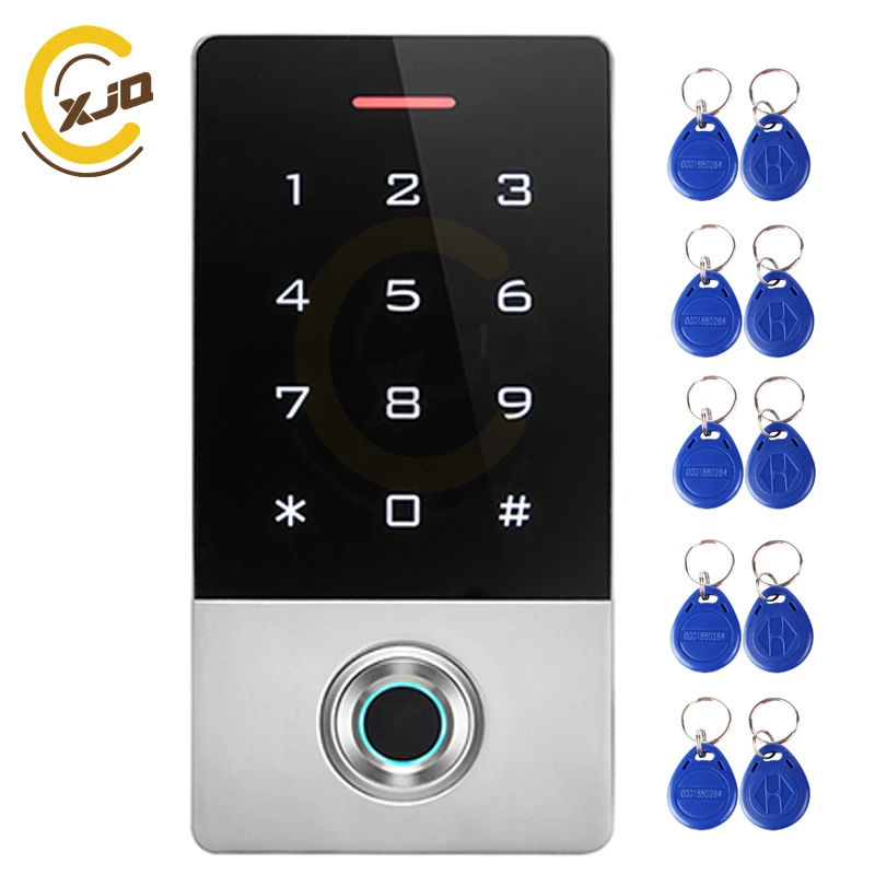 XJQ новый водонепроницаемый металл IP68 контроль доступа по отпечатку пальца
