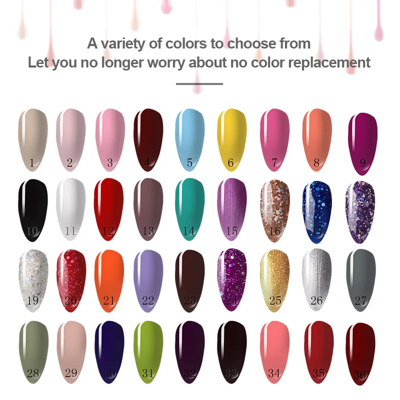 

Nail polish Set Nail Kit with UV LED Nail lamp dryer Nail drill Machine Extension Building Jelly Kit Nail Art Tools Set