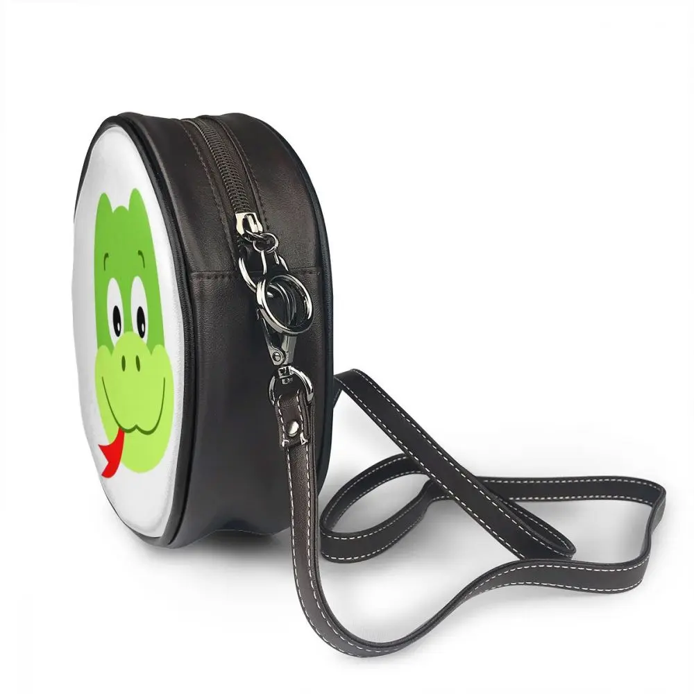 Сумка через плечо с головой змеи кожаная сумка многофункциональные женские