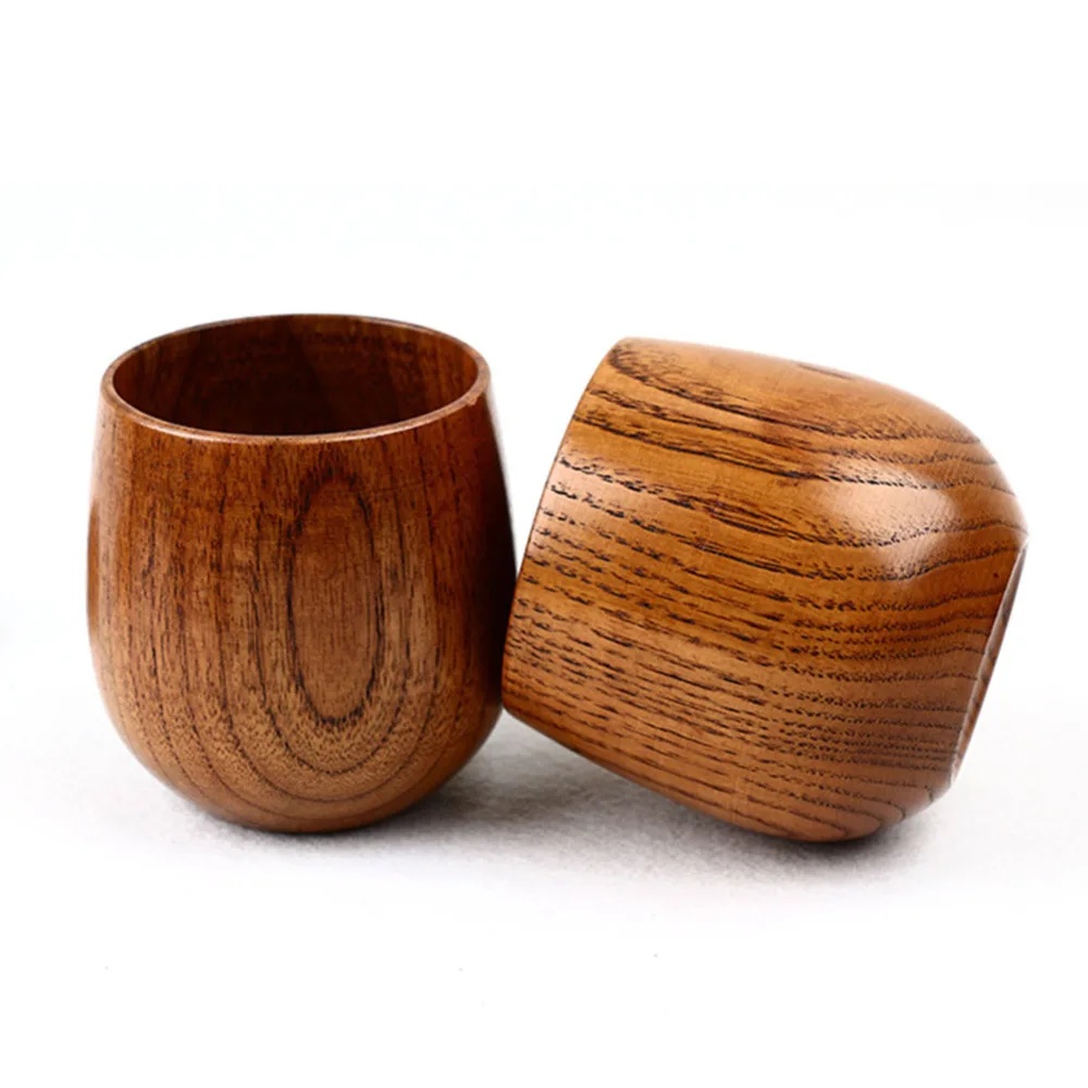 Wooden Cup Bamboo Cups Primitive Drinking Coffee Beer Drinkware Tea Travel Teaware Water Bottle Household Handmade Gifts | Дом и сад