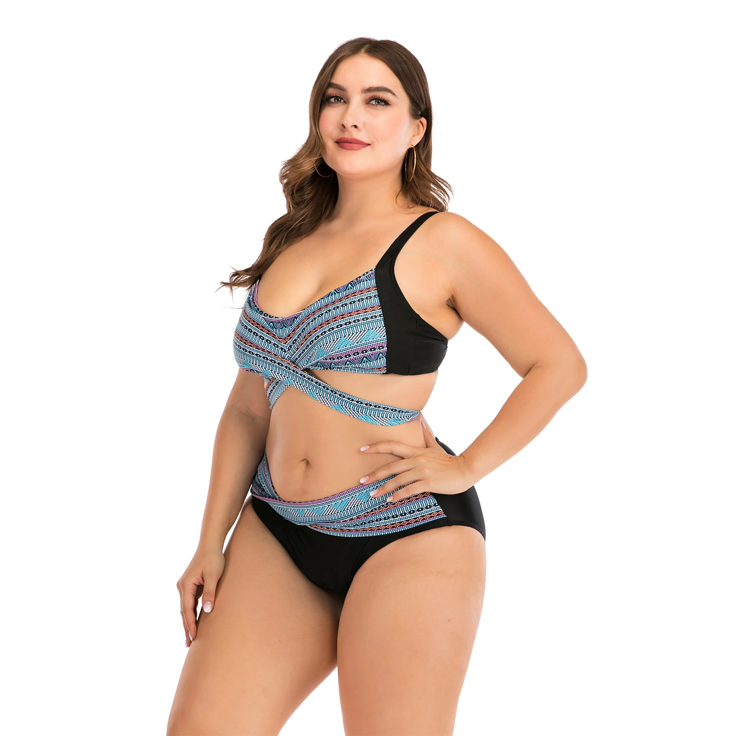 Женские бикини комплект сексуального большой женский размера плюс feminino 2020