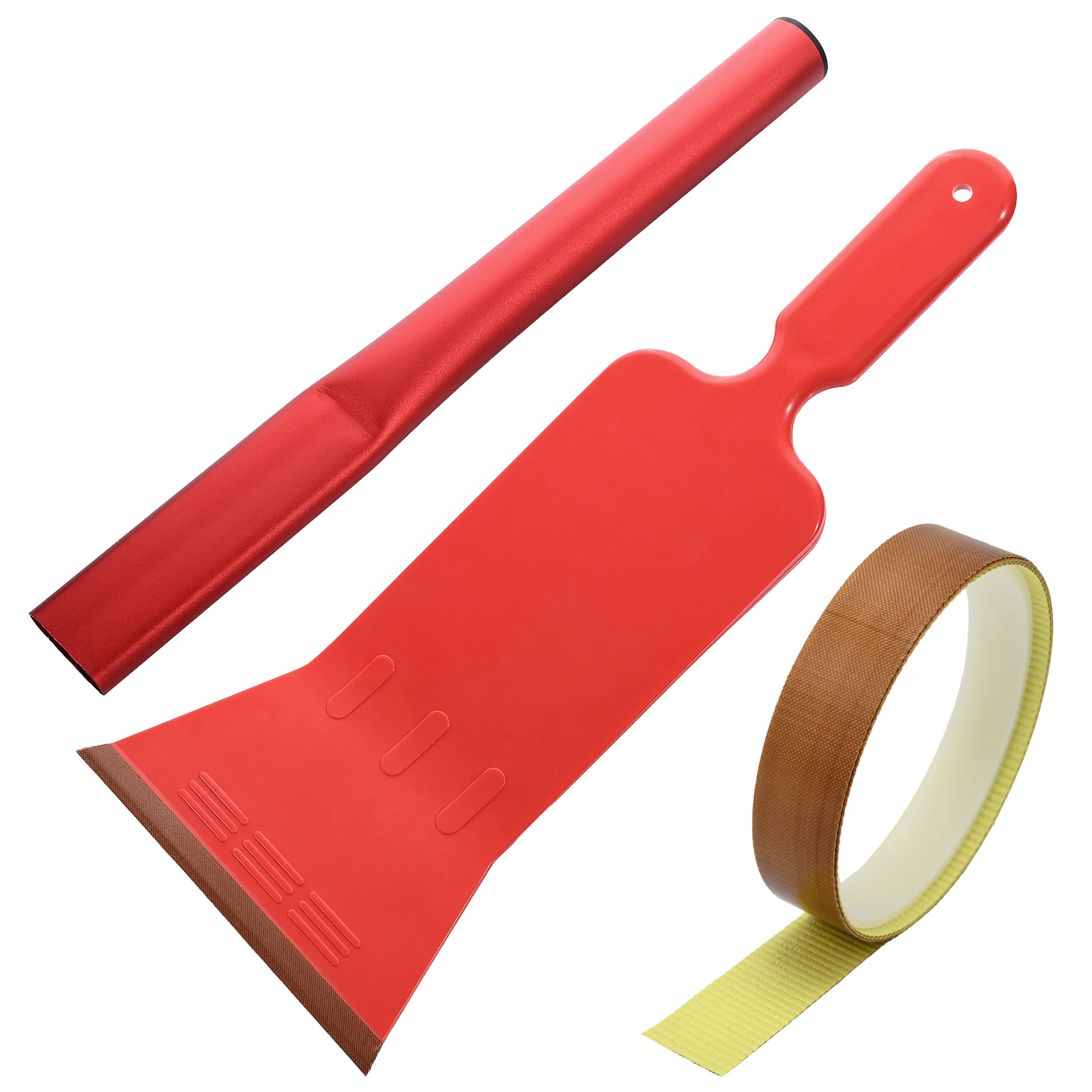 

FOSHIO Long Handled Squeegee Bent Design with PTFE Cloth Edge Easy Reach Front Rear Ice Snow Remover Window Windshield Cleaning