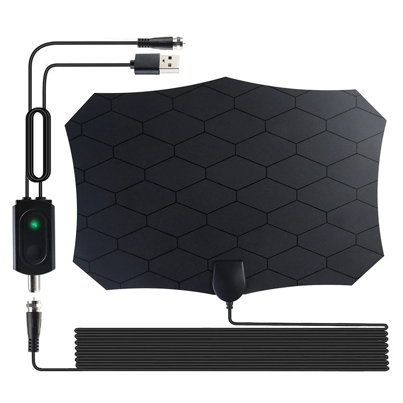 

HDTV Antenna 4K 25DB Signal Booster Indoor Digital Antenna with Amplifier TV Aerial