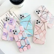 Роскошный ударопрочный чехол для iPhone 12 11 Pro XR Xs Max Apple 7 8 Plus SE2020 IMD TPU
