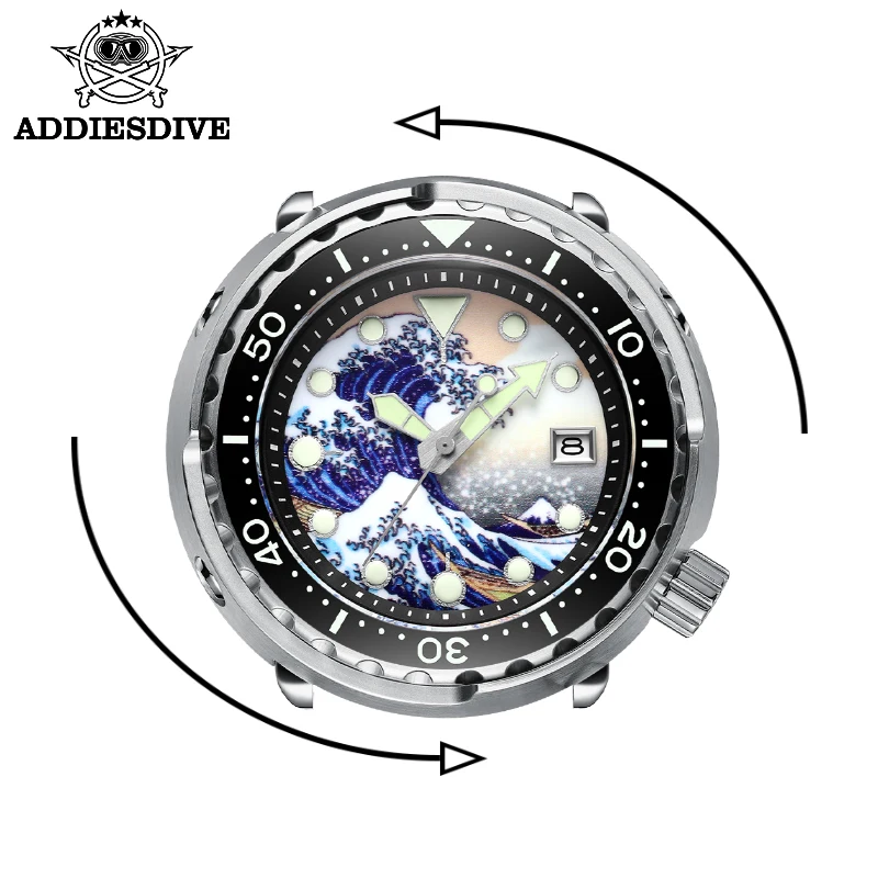 Addies Diver 3D шерстяная куртка с цветочным узором и широкими световой канагава