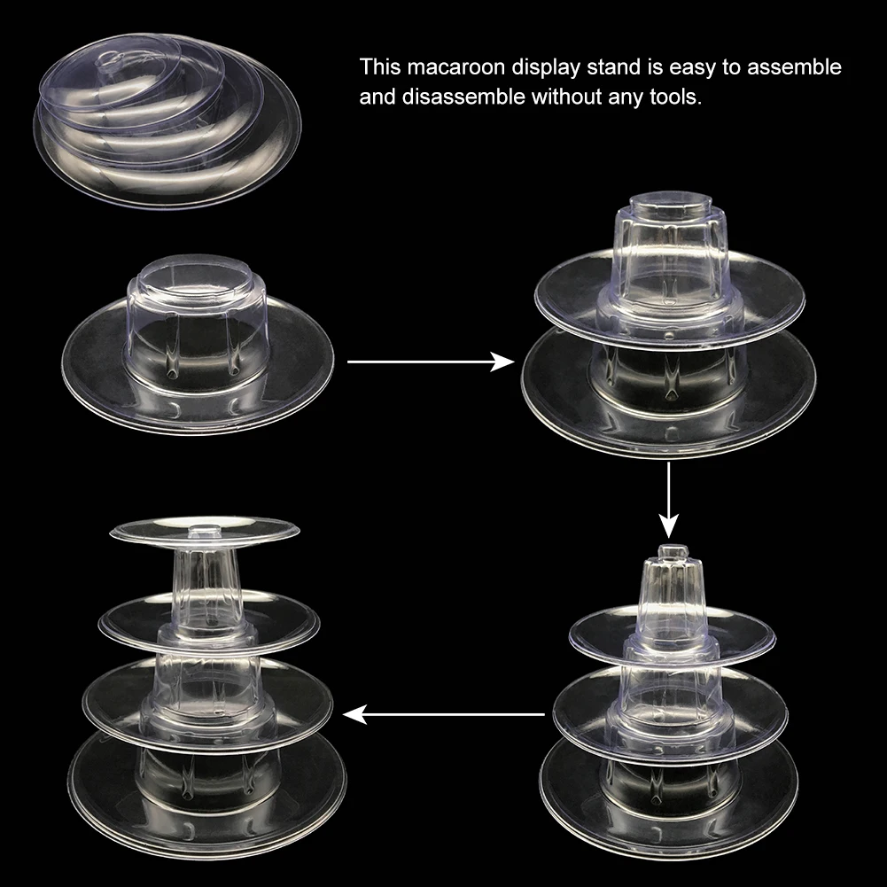 

Tiers Cupcake Display Rack Holder Macaron Tower Macaroon Display Cake Stand Birthday Party Wedding Decoration Tools