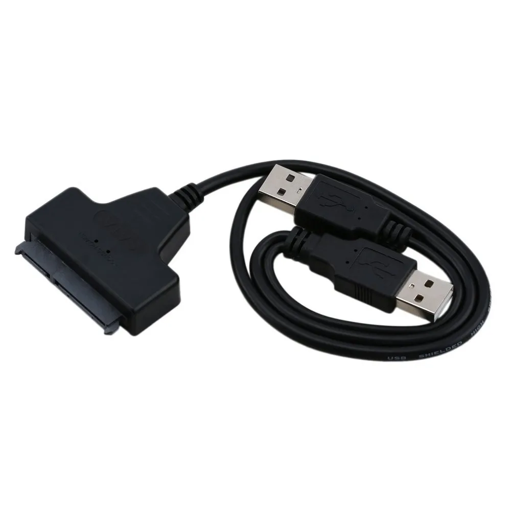 USB2.0 SATA 7 + 22Pin к кабель адаптер для 2 5 HDD жесткий диск ноутбука жесткого диска