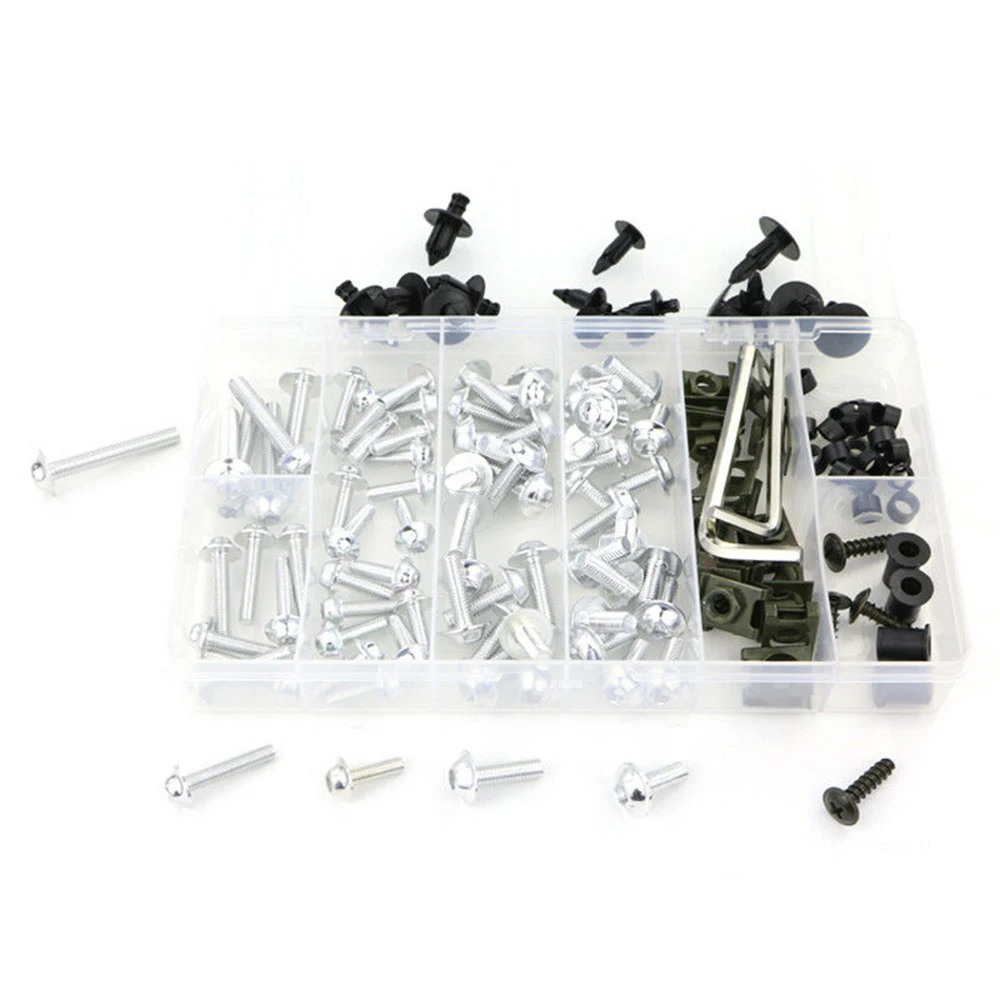 Комплект болтов обтекателя винты для кузова подходят Kawasaki Ninja 250R 300R ZX636R ZX6R |