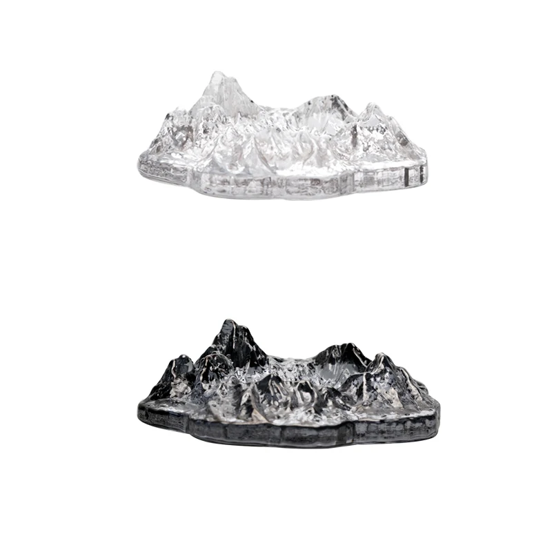 

Crystal Glass Ash Tray Black/ Gray/Tranparent Square Shape Ashtray Cigar Smoking Accessory Household Office KTV Smoking Supply